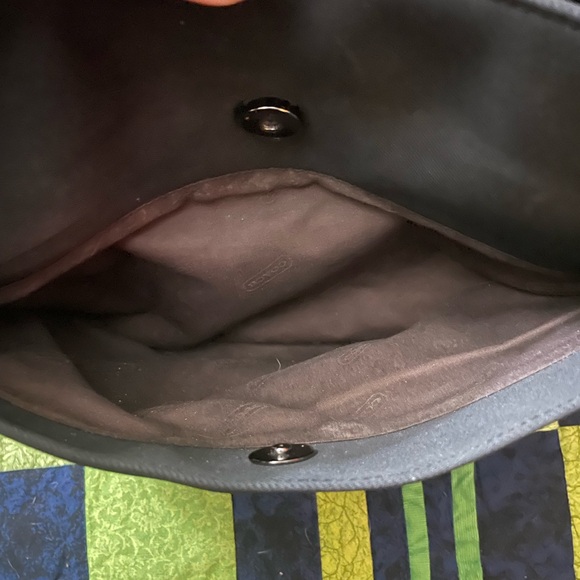 COA Coach Black Mercer Nylon Vintage Shoulder Bag 7412 - Picture 5 of 14